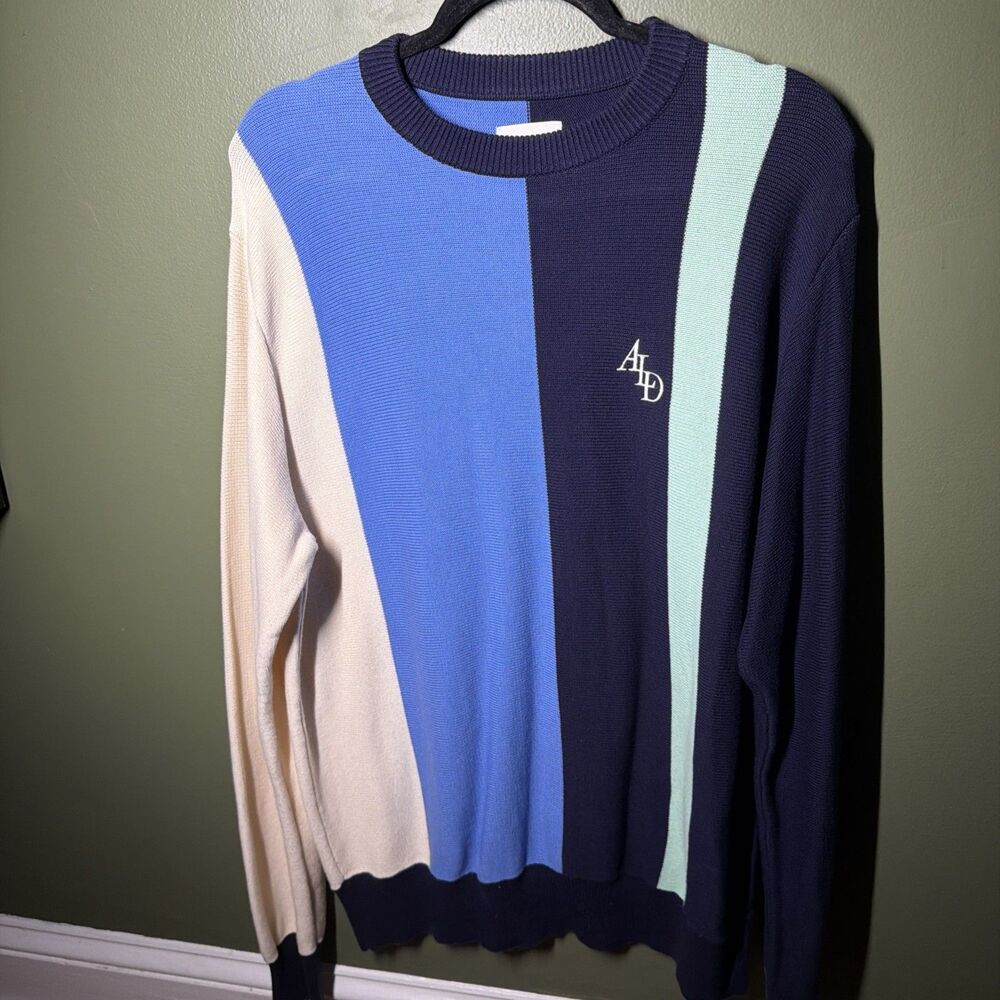 Aimé Leon Dore Striped Sweater SS20 Size Large ALD Aime